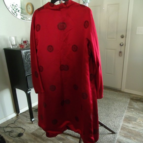 XXL Kimono Red Lined - Picture 3 of 5